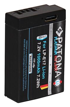 Platinum Canon LP-E17 Batarya
