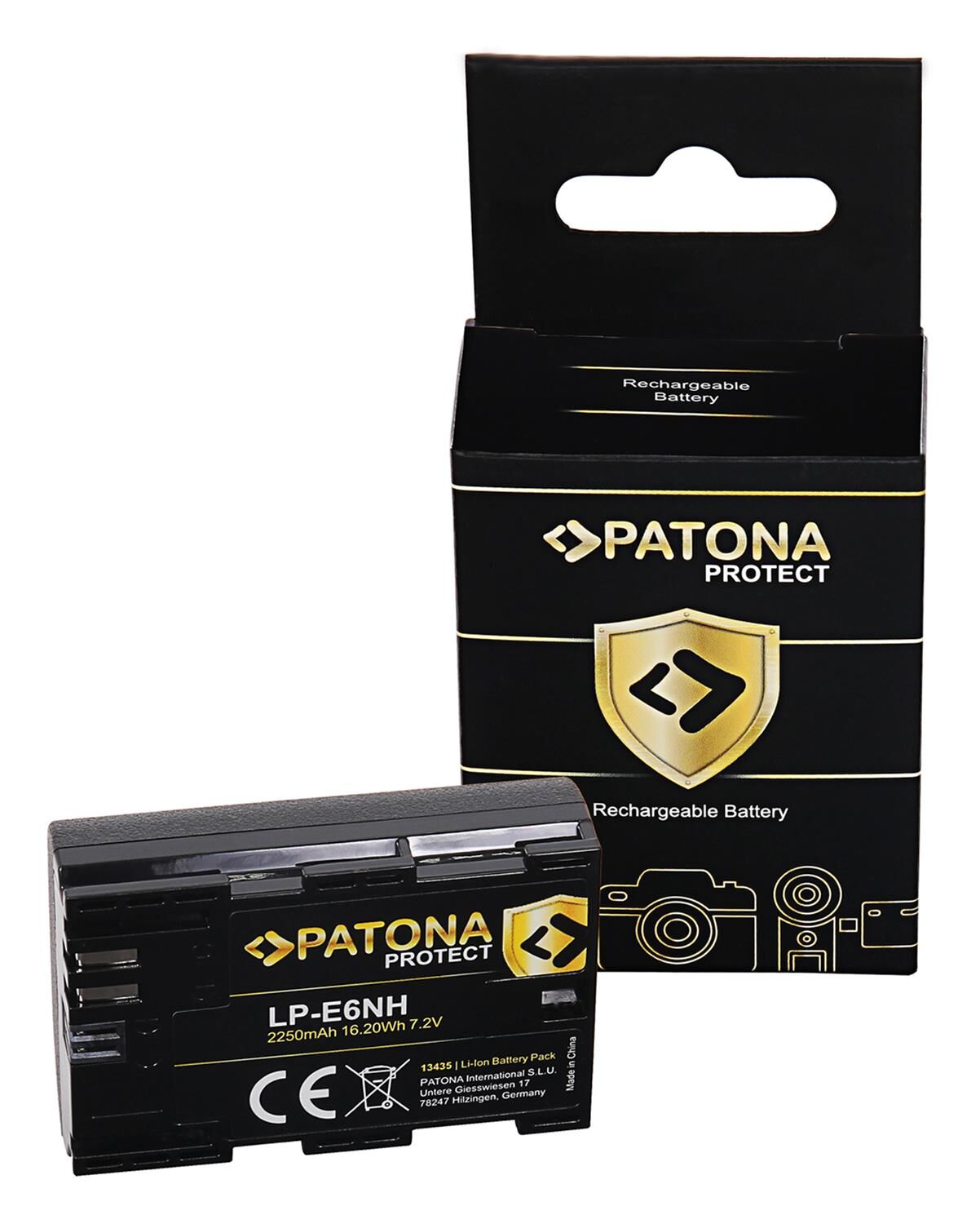 Protect Canon LP-E6NH Batarya