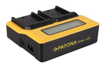 NP-F970 Bataryalar İçin Dual LCD / USB Şarj Ünitesi
