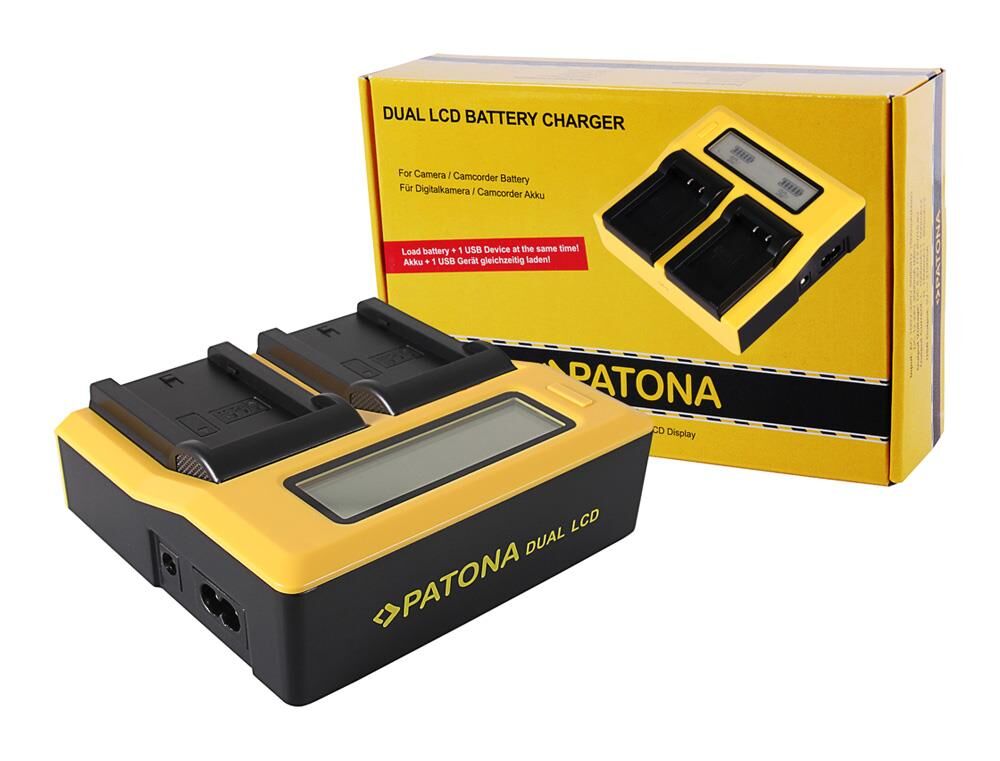NP-FZ100 Bataryalar İçin Dual LCD / USB Şarj Ünitesi (7683)