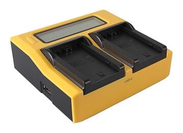 NP-FZ100 Bataryalar İçin Dual LCD / USB Şarj Ünitesi (7683)