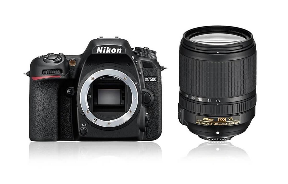 D7500 + AF-S DX Nikkor 18-140mm f/3.5-5.6G ED VR Lens Kit