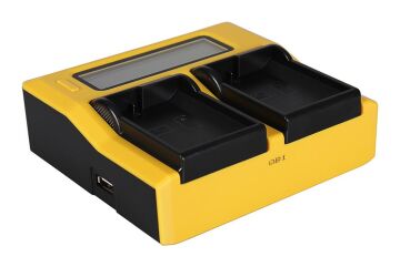 EN-EL15 Bataryalar İçin Dual LCD / USB Şarj Ünitesi (7624)