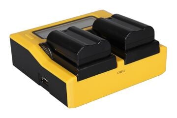 EN-EL15 Bataryalar İçin Dual LCD / USB Şarj Ünitesi (7624)