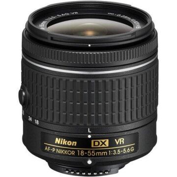 AF-P DX Nikkor 18-55mm f/3.5-5.6G VR Zoom Lens