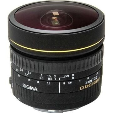 8mm F/3.5 EX DG Balıkgözü Lens (Canon)