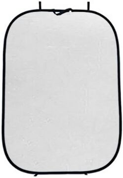 Panelite 180x120cm Gümüş/Beyaz Katlanır Reflektör (7231)