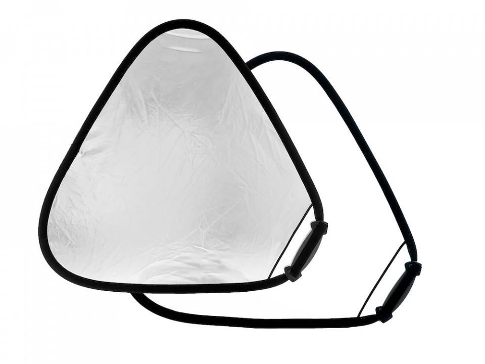Trigrip 75 cm Gümüş Beyaz Üçgen Reflektör (3631)