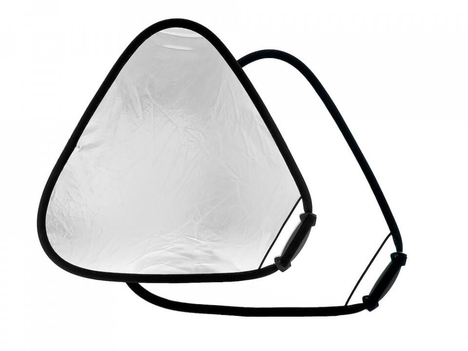 Trigrip 75 cm Gümüş Beyaz Üçgen Reflektör (3631)