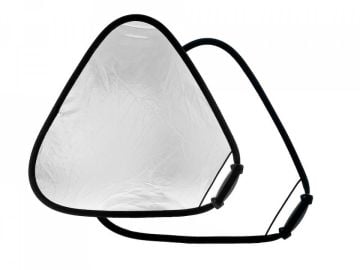Trigrip 75 cm Gümüş Beyaz Üçgen Reflektör (3631)