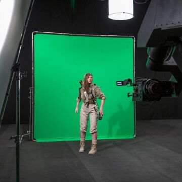 3x3m StudioLink Chromakey Green Screen Kit (83350)
