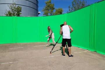 3x3m StudioLink Chromakey Green Screen Kit (83350)