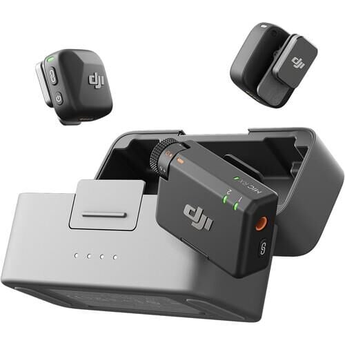 DJI Mic Mini ( 2TX+1RX+Charging Case) 2 Konuşmacılı Kablosuz Mikrofon Sistemi