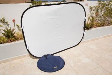 Panelite 180x120cm Altın/Beyaz Katlanır Reflektör (7241)
