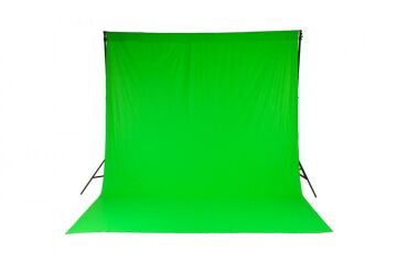 Chromakey 3x3,5m Yeşil Fon Perdesi (5781)