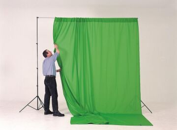 Chromakey 3x3,5m Yeşil Fon Perdesi (5781)