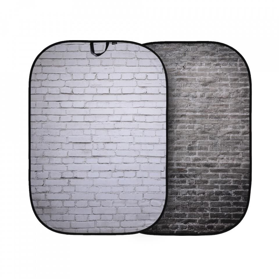 150x210cm Tuğla Duvar Temalı Taşınabilir Fon (5707)