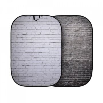 150x210cm Tuğla Duvar Temalı Taşınabilir Fon (5707)