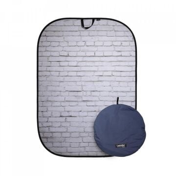 150x210cm Tuğla Duvar Temalı Taşınabilir Fon (5707)