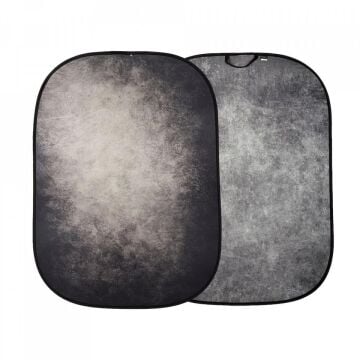 150x210cm Duman/Beton Renkli Taşınabilir Fon (5745)