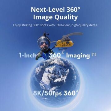 Osmo 360 Standard Combo Aksiyon Kamera