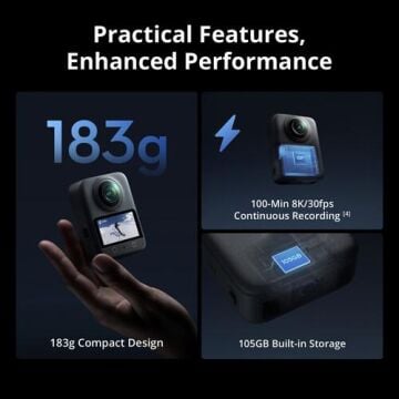 Osmo 360 Standard Combo Aksiyon Kamera