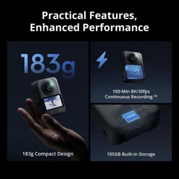 Osmo 360 Standard Combo Aksiyon Kamera