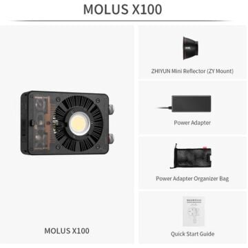 Molus X100 100W Taşınabilir Işık
