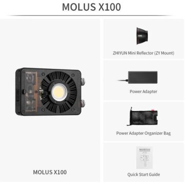Molus X100 100W Taşınabilir Işık