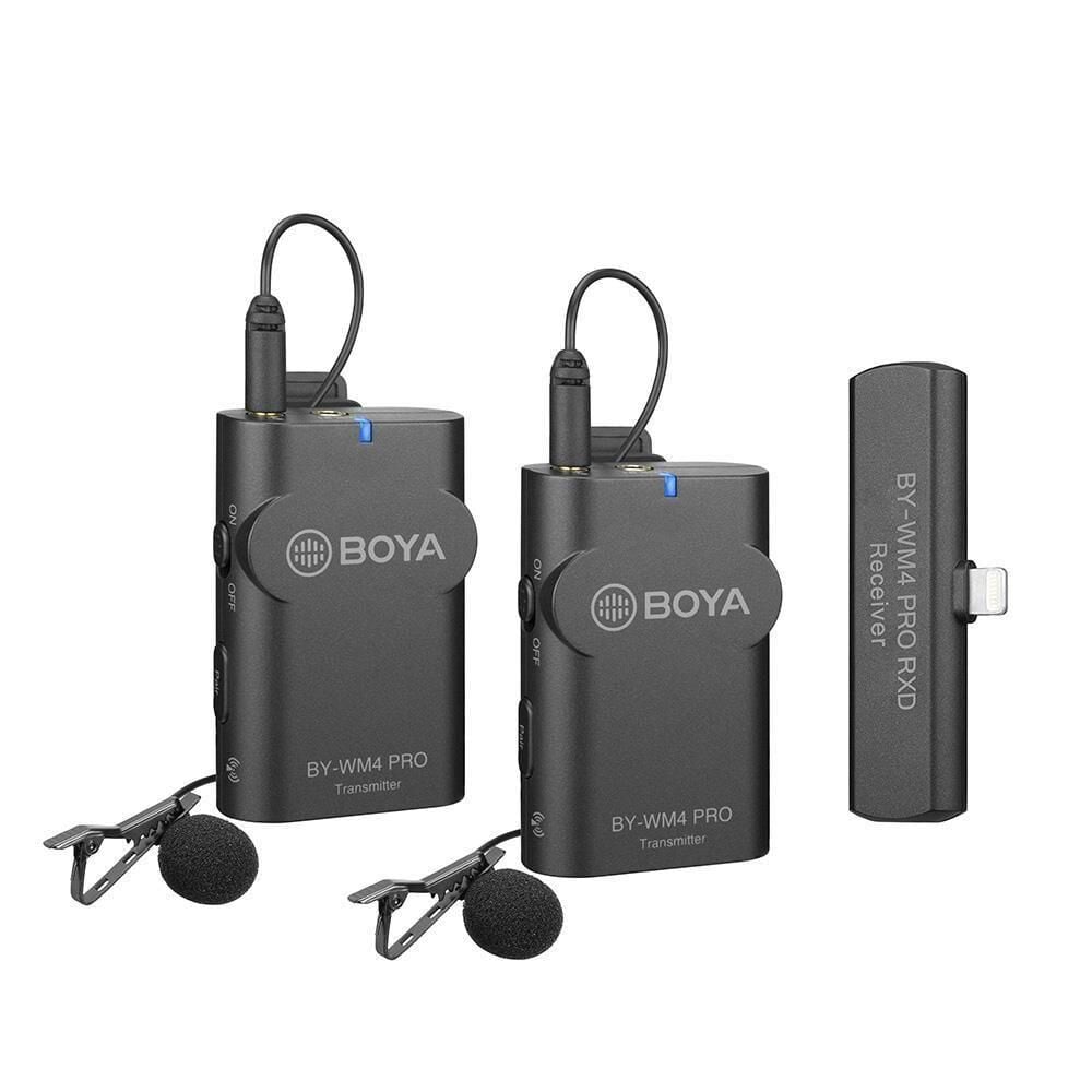 Boya BY-WM4 Pro-K4 iPhone İkili Kablosuz Mikrofon