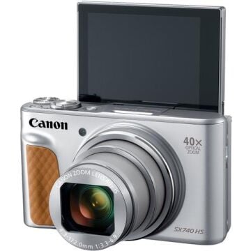 PowerShot SX740 HS Dijital Fotoğraf Makinesi (Gümüş)