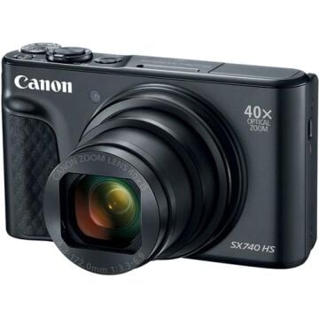PowerShot SX740 HS Dijital Fotoğraf Makinesi (Siyah)