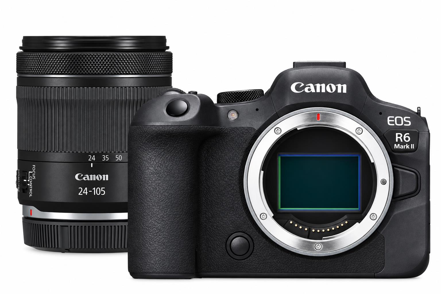 EOS R6 Mark II Body + RF 24-105 mm F4-7.1 ıs STM Aynasız Lens