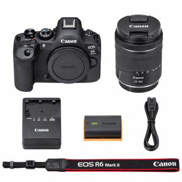 EOS R6 Mark II Body + RF 24-105 mm F4-7.1 ıs STM Aynasız Lens