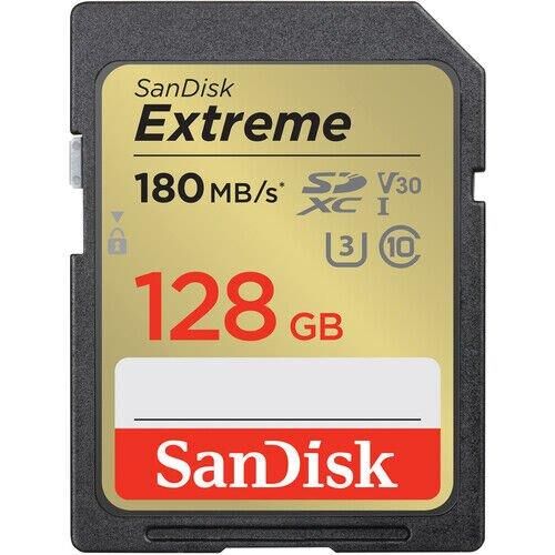 128GB Extreme SDXC UHS-I SD Hafıza Kartı