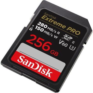 Extreme Pro 256GB UHS-II V60 SDXC Hafıza Kartı
