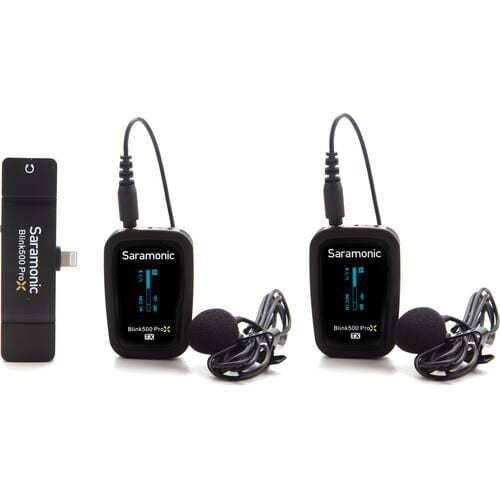 Blink 500 Pro X B4 (Tx+Tx+Rx) Apple Cihazlar için Kablosuz Yaka Mikrofon Sistemi