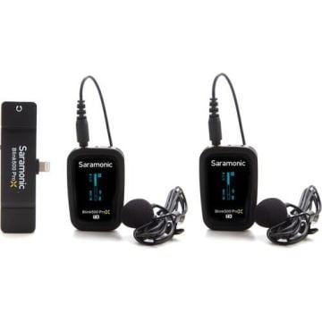 Blink 500 Pro X B4 (Tx+Tx+Rx) Apple Cihazlar için Kablosuz Yaka Mikrofon Sistemi