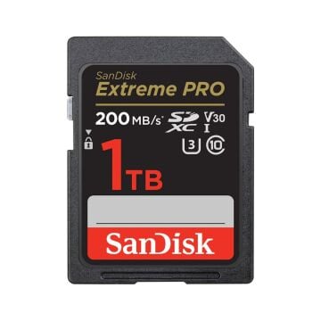 Extreme Pro 1 TB UHS-I V30 SDXC Hafıza Kartı