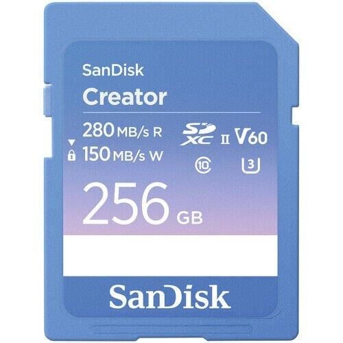 Creator 256GB UHS-II V60 SDXC Hafıza Kartı