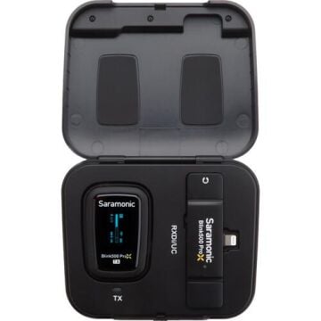 Blink 500 Pro X B5 (Tx+Rx) Type-C Cihazlar için Tek Konuşmacılı Kablosuz Yaka Mikrofonu Sistemi