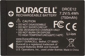 DRC12 Canon LP-E12 Batarya