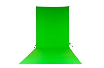 Chromakey 3x7m Yeşil Fon Perdesi (5881)