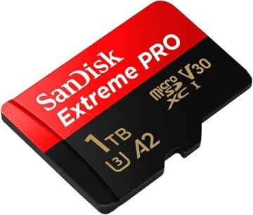 Extreme Pro 1TB UHS-I V30 MicroSDXC Hafıza Kartı