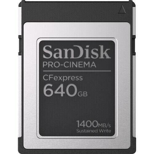 Pro-Cinema 640GB CF Express Type B Hafıza Kartı