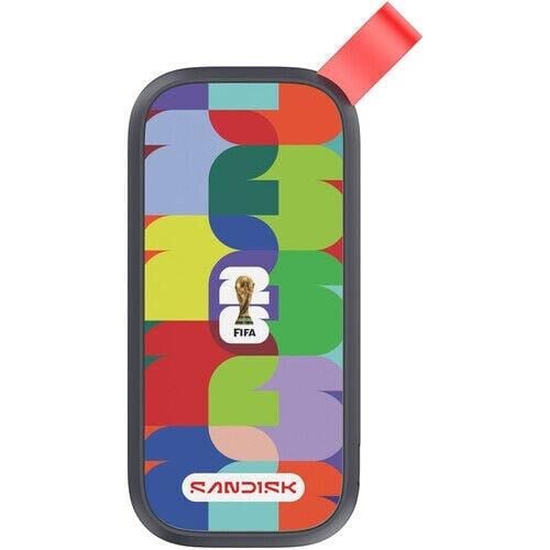 2026 World Cup Edition 1TB USB 3.2 Gen 2 Portable SSD (SDSSDE30F-1T00-G25)