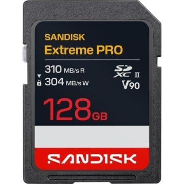 Extreme Pro 128GB UHS-II V90 SDXC Hafıza Kartı