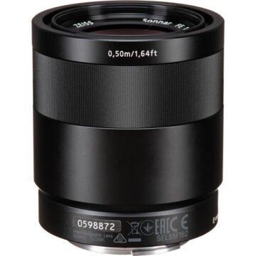 Sonnar T* FE 55mm F/1.8 ZA Lens (Sony E-Mount)