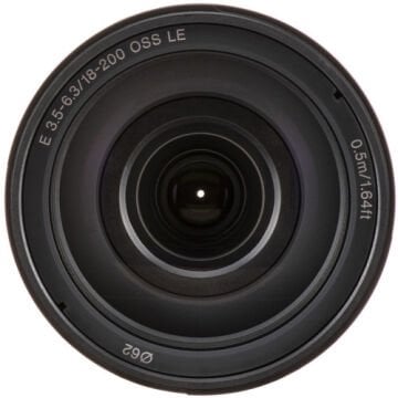 E 18-200mm F/3.5-6.3 OSS LE Lens (Sony E-Mount)