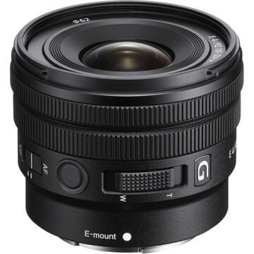 E 10-20mm F/4 PZ G Lens (Sony E-Mount)